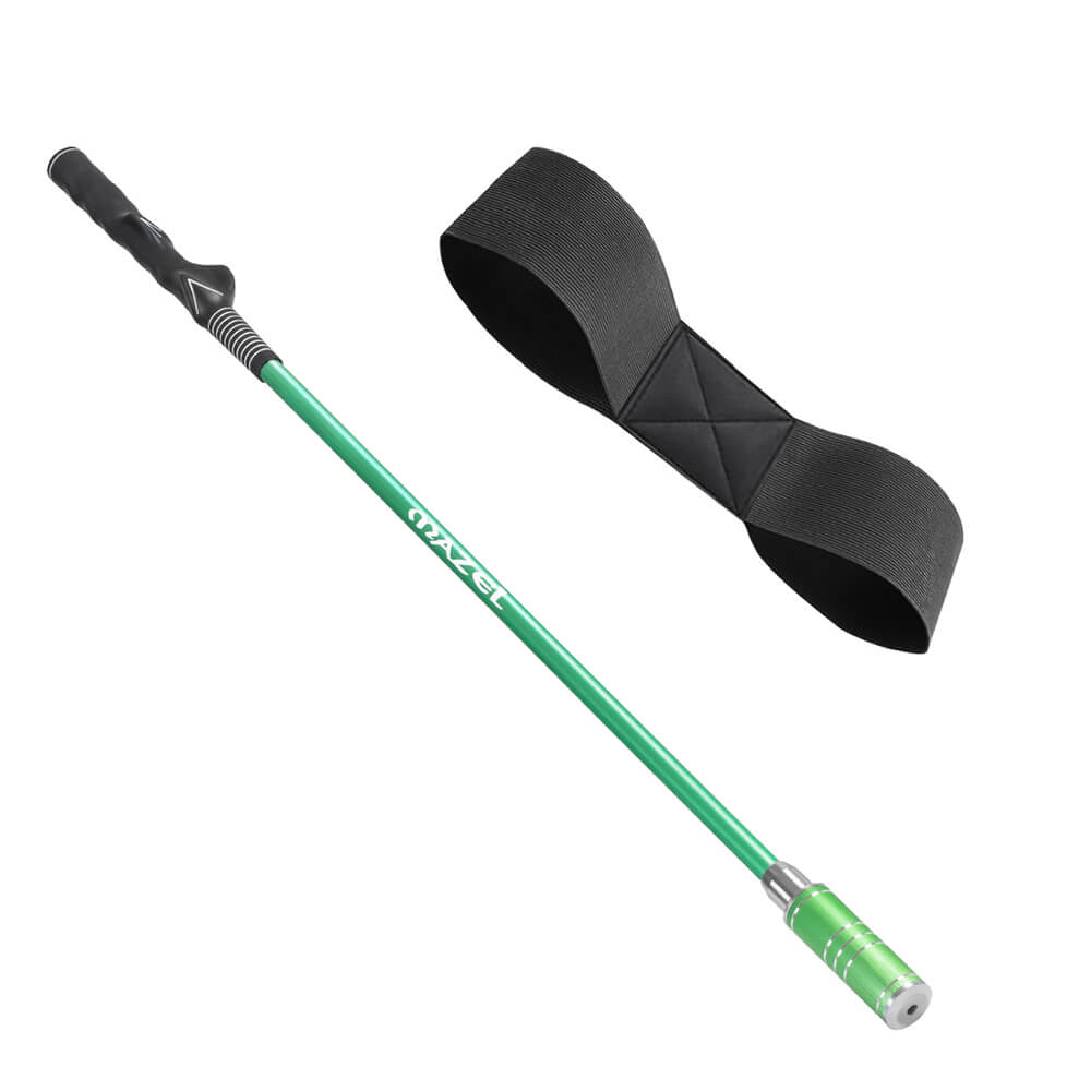 golf swing trainer aid for tempo green