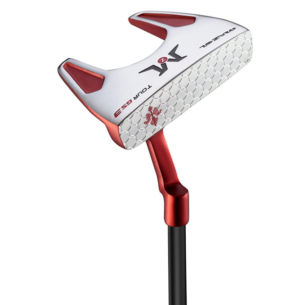 mazel golf putter with graphite shaft red 2