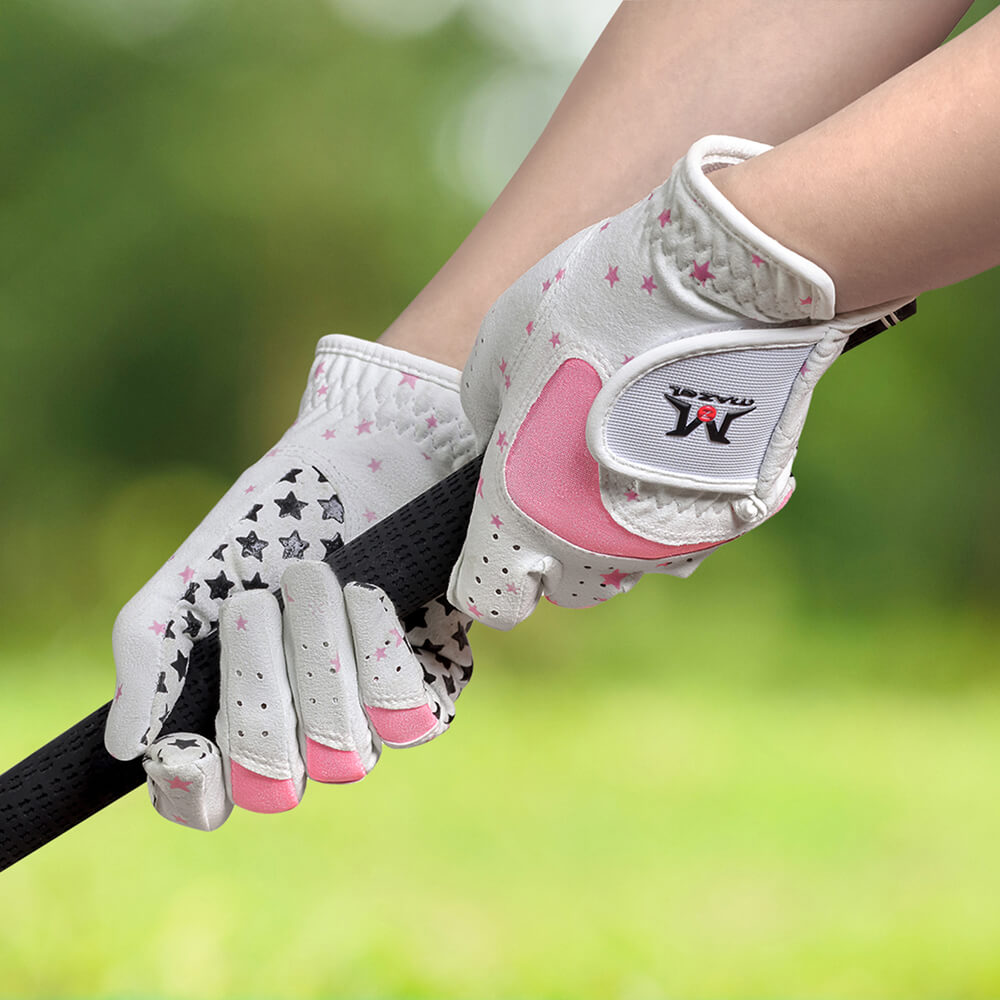 Kids Golf Gloves pink 1