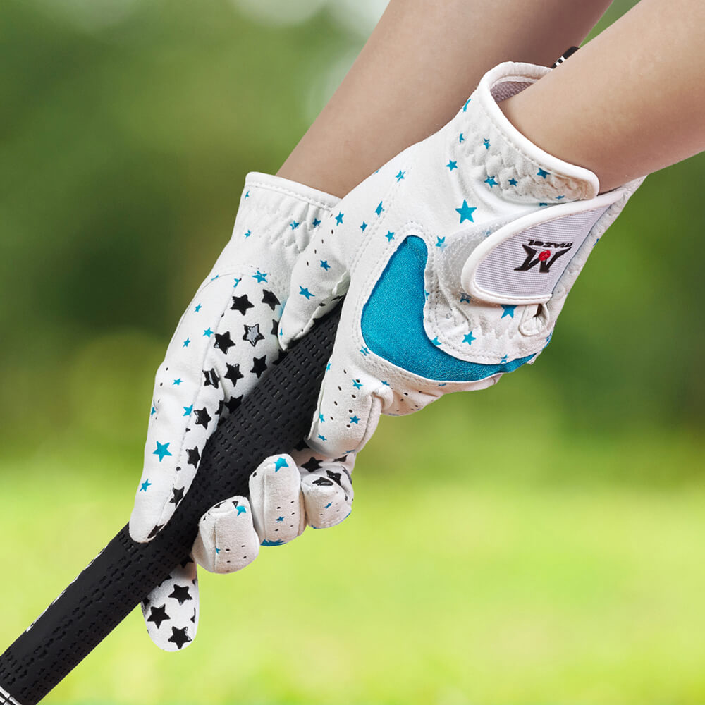 Kids Golf Gloves blue 1