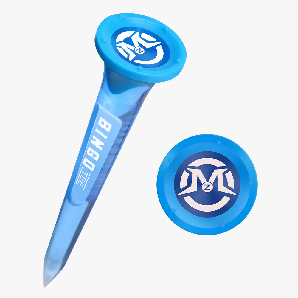 mazel blue golf tees easy to insert by hand into turf 2