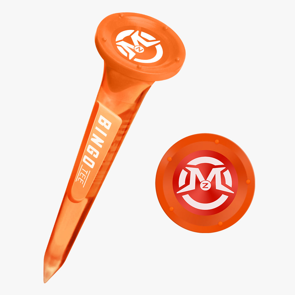mazel orange golf tees 2