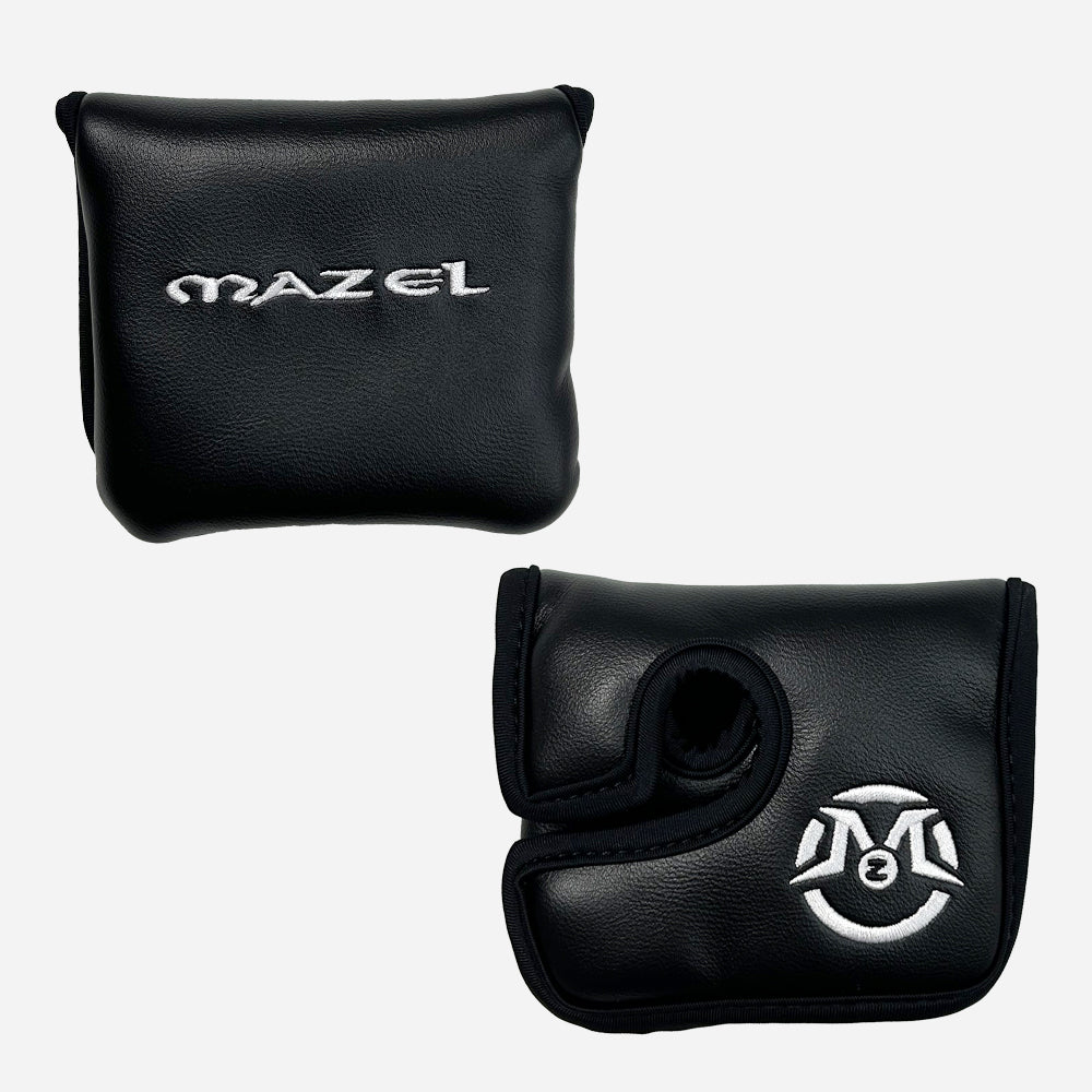 mazel golf mini putter head cover black