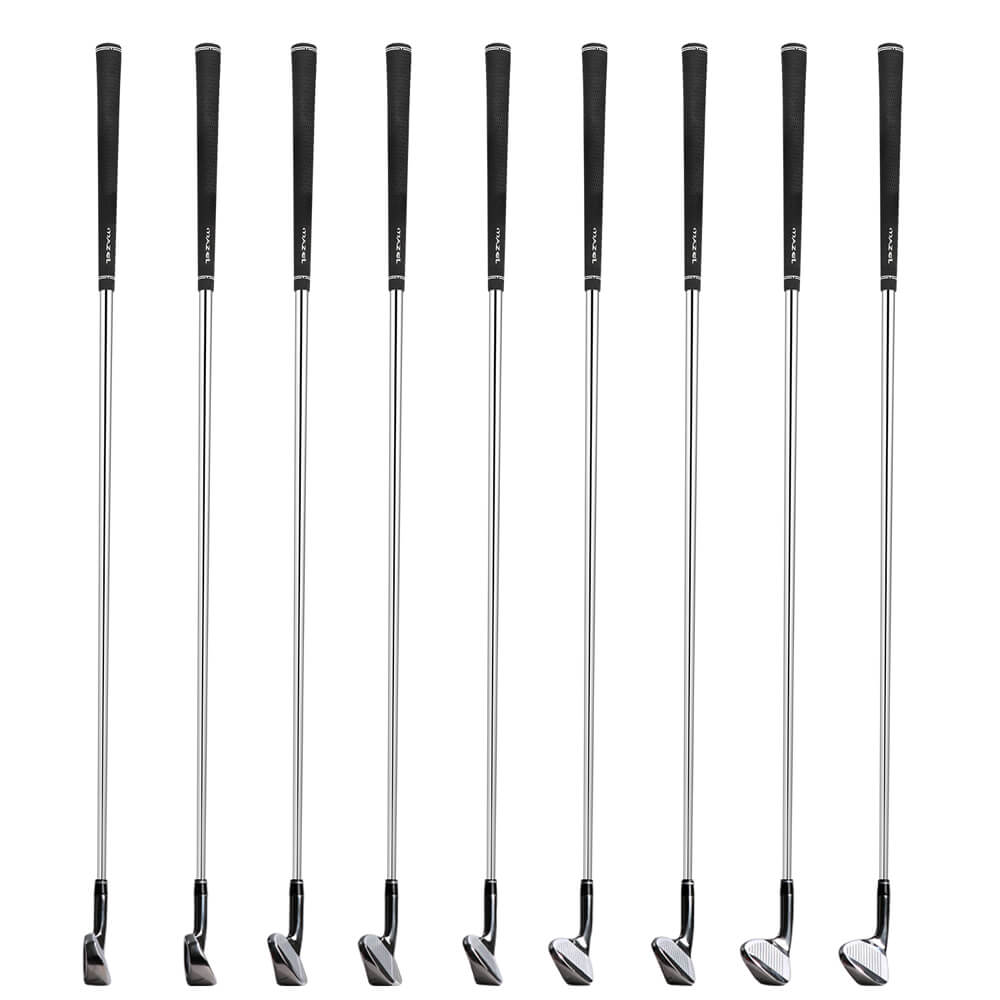 mazel golf stainless steel one length irons built for durability and performance
