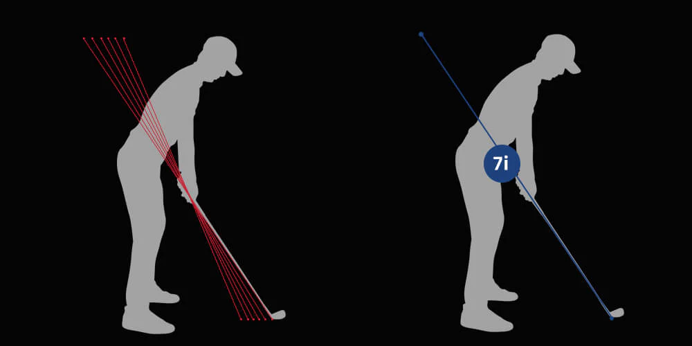 MAZEL single length golf irons designed to improve swing consistency, accuracy, and confidence across all shots
