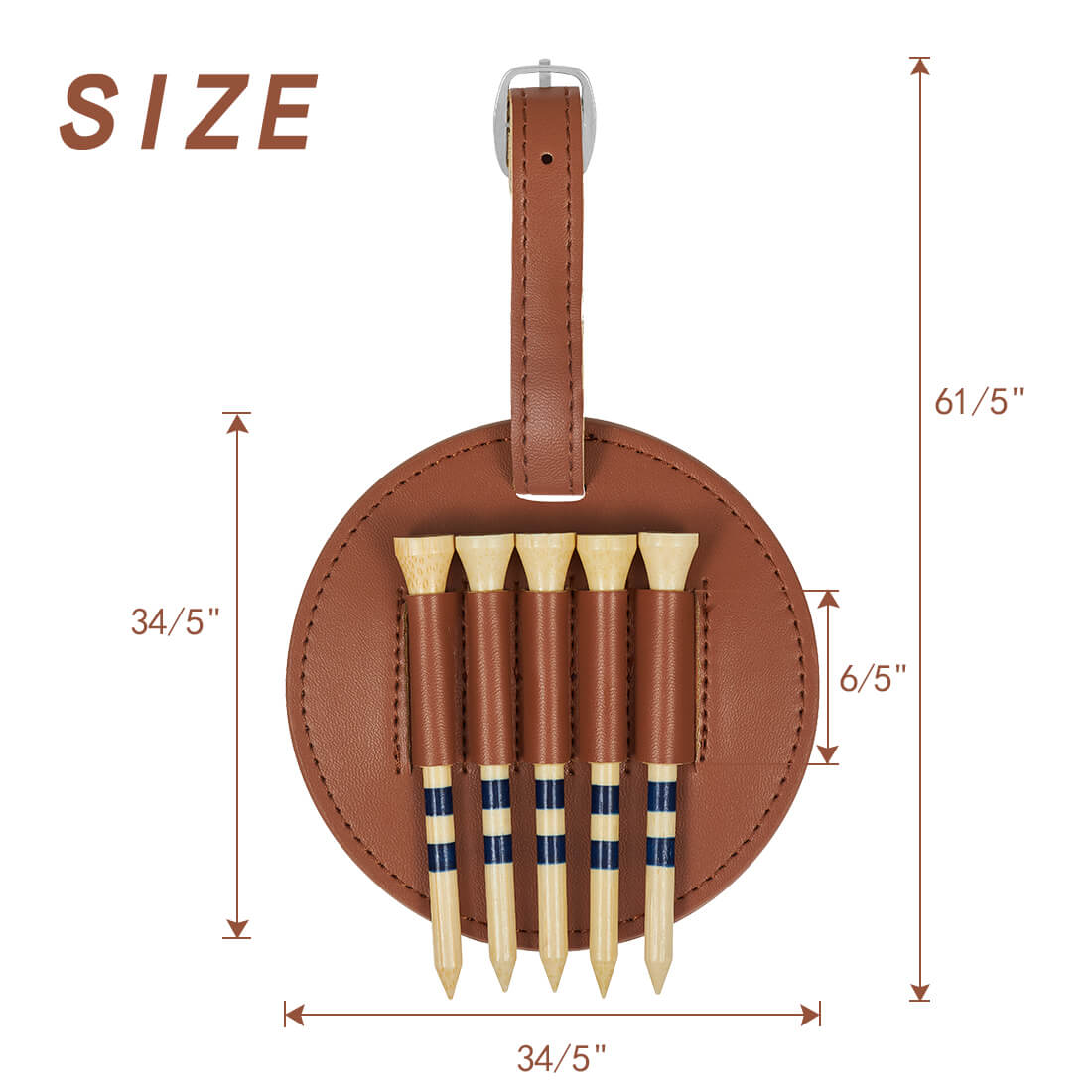 Natural Golf Tees