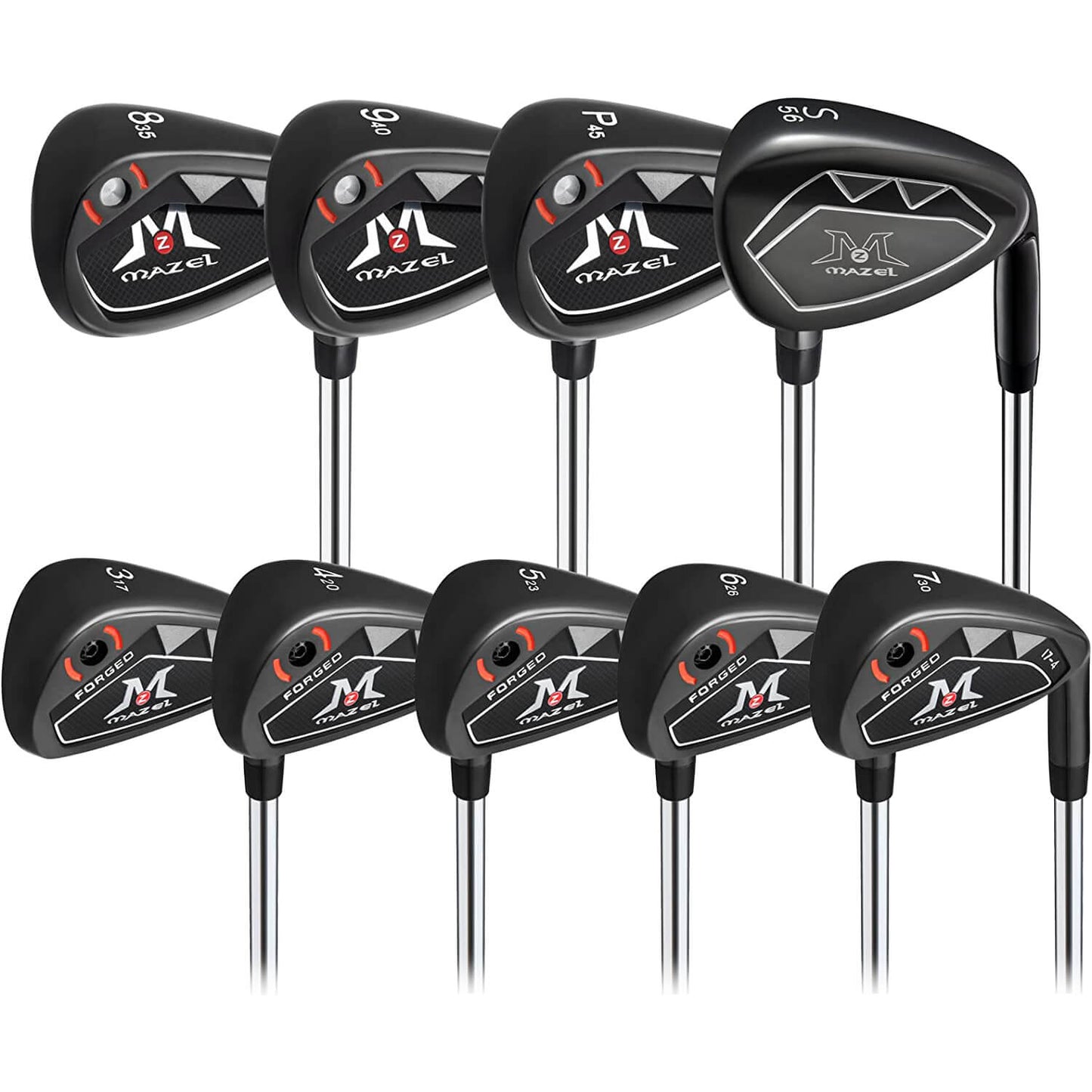 mazel golf irons set