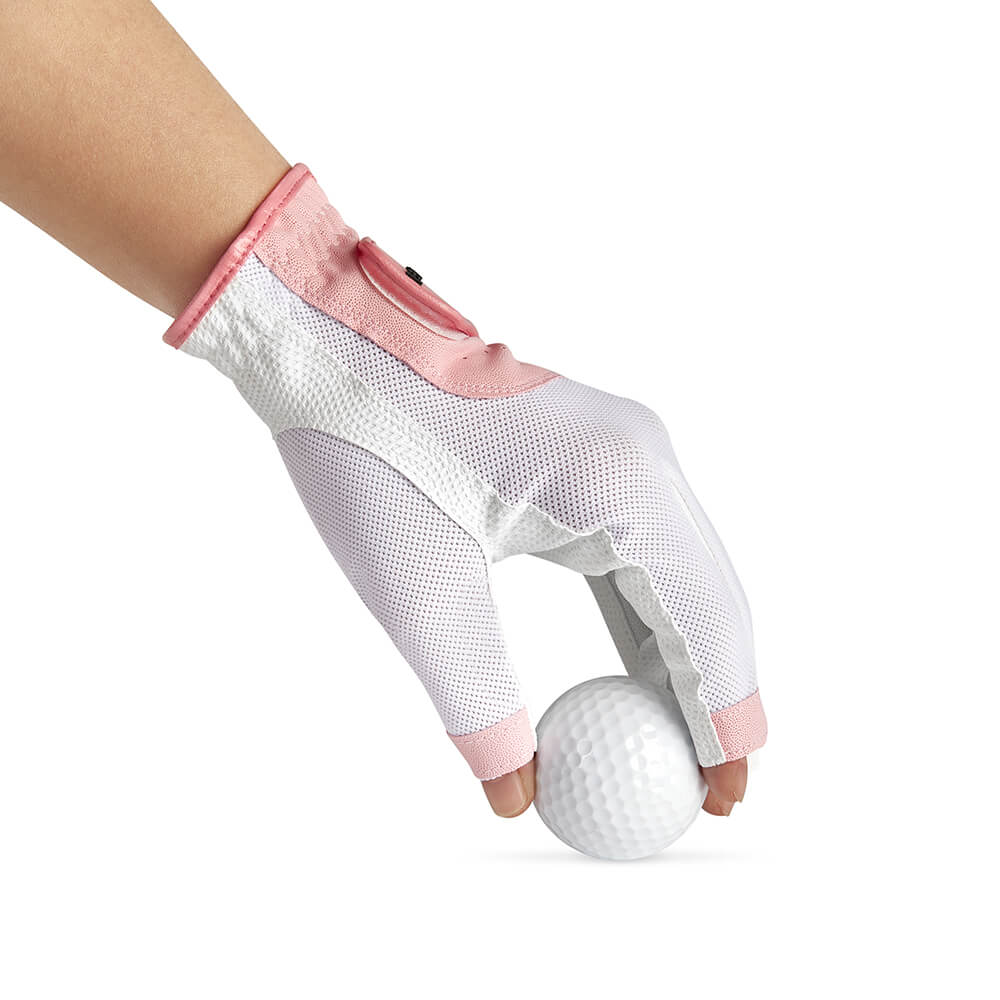 Women's Fingerless Golf Gloves One Pair Open-Finger Design
