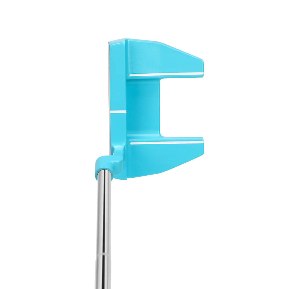 Easy-to-align golf putter with visual alignment feature mazel golf