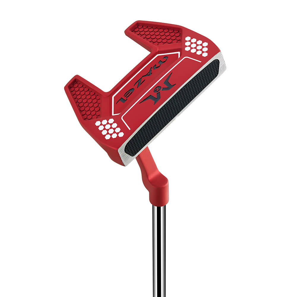 mazel golf putter red