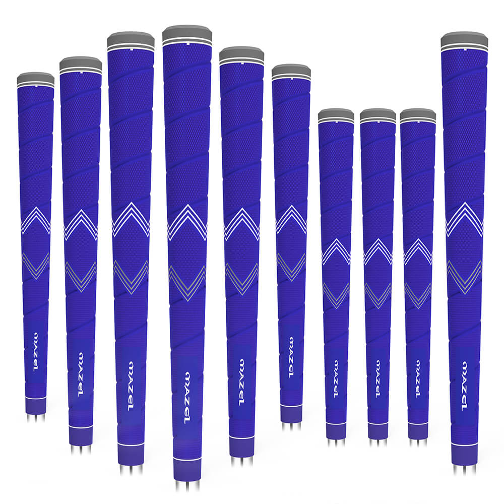 golf grip for man 10 pack blue