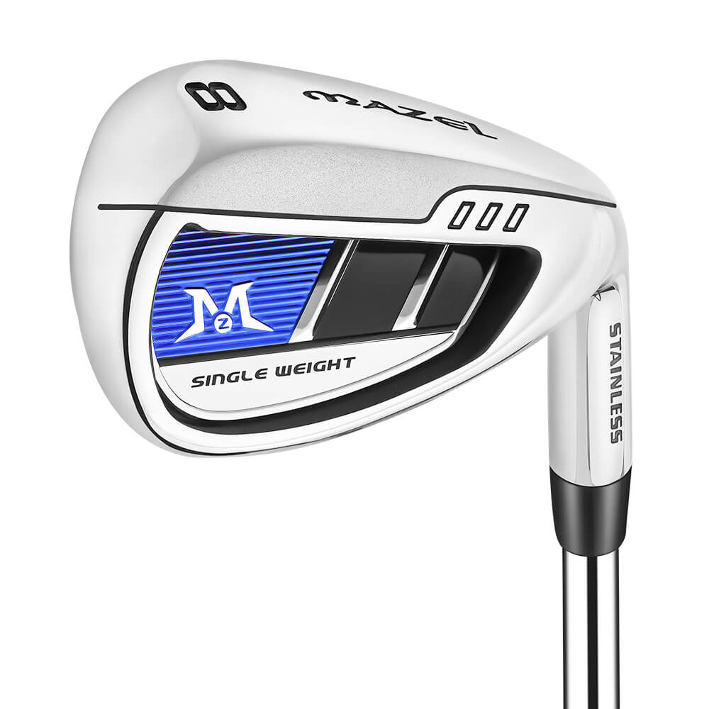 Premium 9-piece one length iron set designed for consistent distance, exceptional forgiveness, and enhanced golf performance
