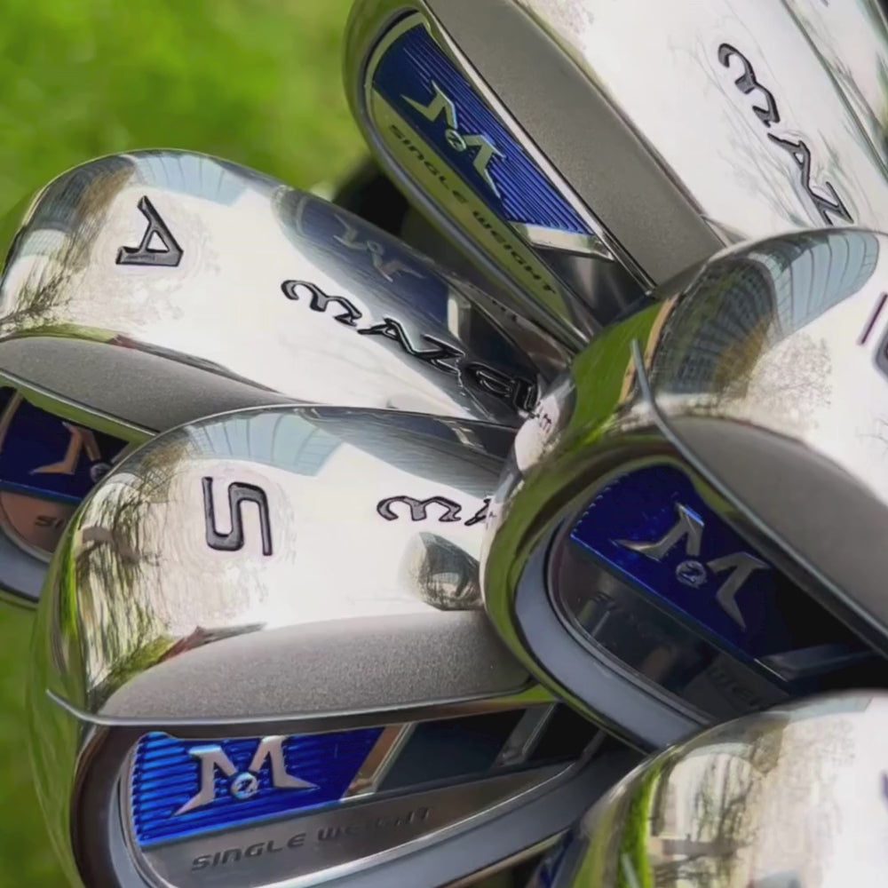 Mazel golf one length iron set