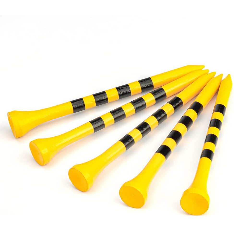 Mazel-natural-bamboo-golf-tee-black yellow-02