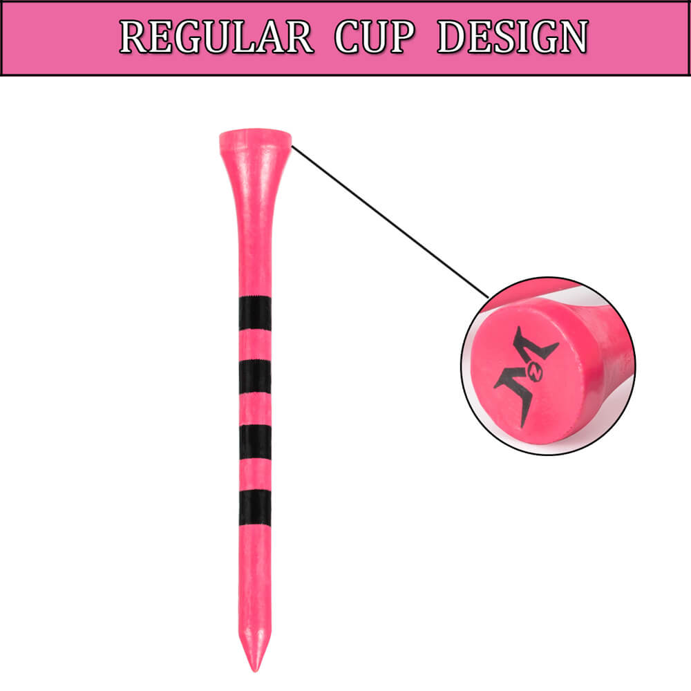 mazel golf tees pink 2