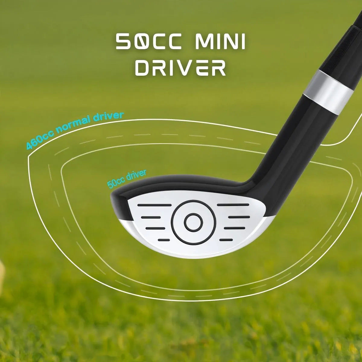 50cc mini driver vs 460cc driver