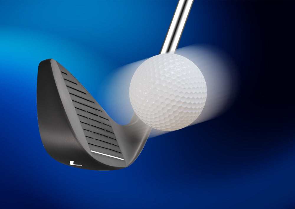 Easy Launch with a Low Center of Gravity golf iron club