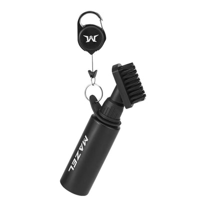 mazel golf leakproof water golf brush for gentle and effective club cleaning