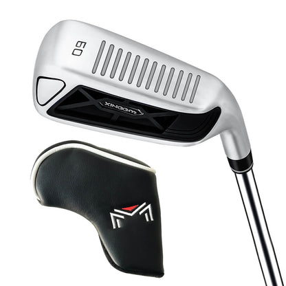 chipper golf club with head cover 60 degree black