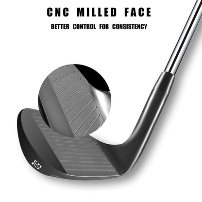 mazel golf wedge cnc milled face black