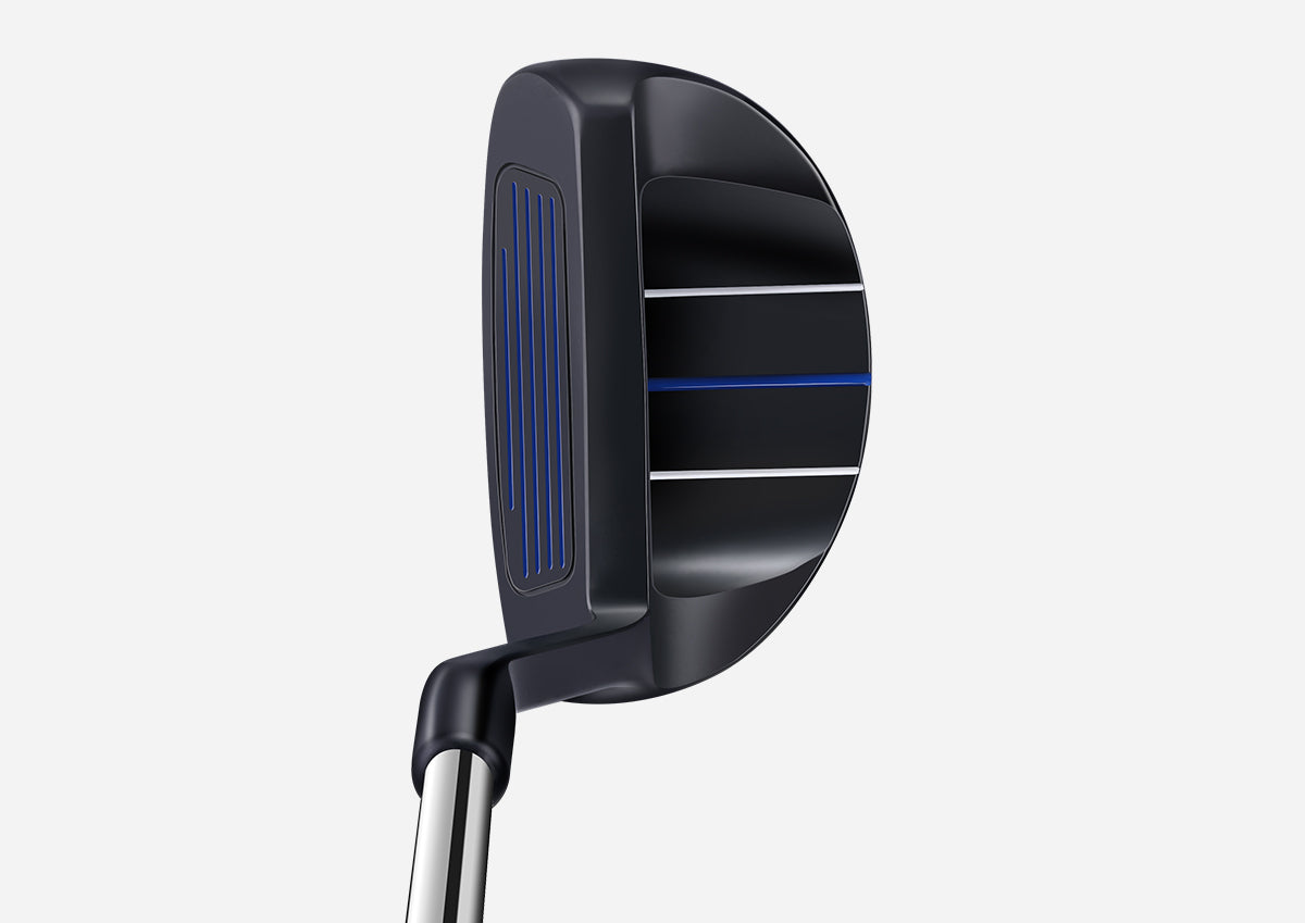 Visual alignment line on the MAZEL 37 degree golf chipper helps golfers aim chip shots accurately and consistently.