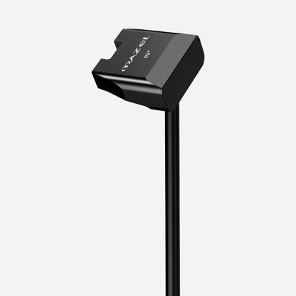Black CNC training putter,02m, designed to improve putting accuracy 