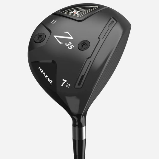 MAZEL 7 Fairway Wood Black Clubhead Sole View
