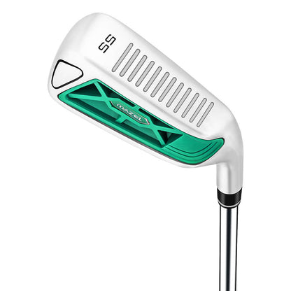 Mazel Chipper Wedge 2.0 55° Green – Rubber Grip for Short Game Control and Comfortable Swing