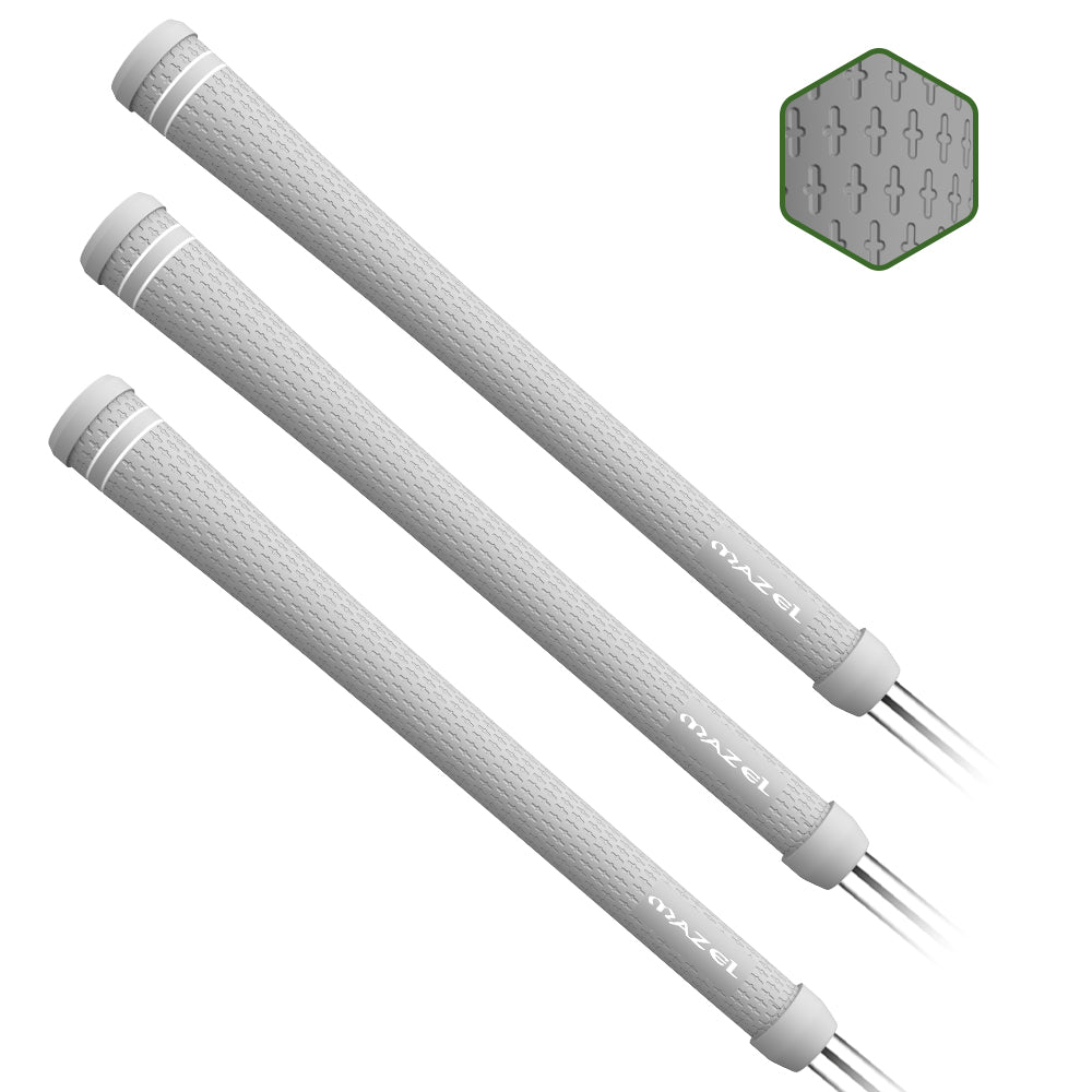 MAZEL Golf 3-Pack Lightweight Golf Grips – EVA Core for Comfort & Control