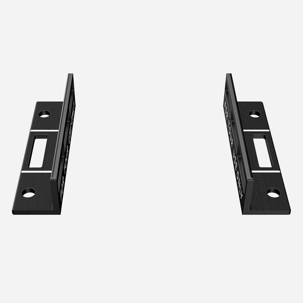 Side view of Mazel Golf Putting Path Trainer in Black for short game practice and instant feedback