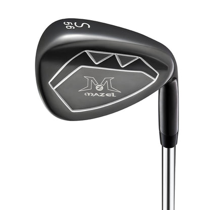 MAZEL Golf Sand Wedge in Black – Glide Through Sand and Tight Lies with Precision
