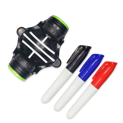 Mazel Golf green ball line marker tool for creating precise alignment lines on a golf ball