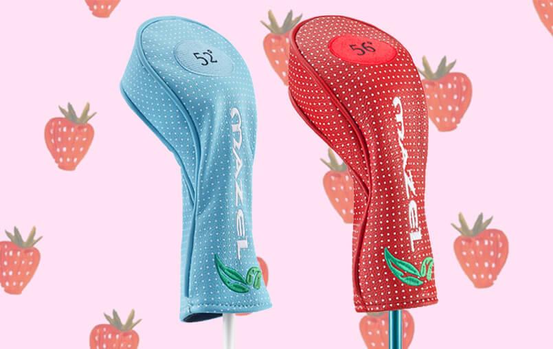 strawberry wedge Headcover Included