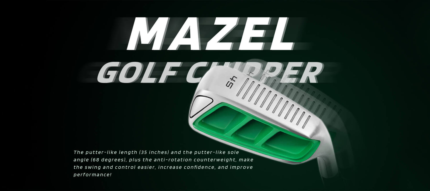 mazel golf chipper club-NO-DIG WIDE SOLE