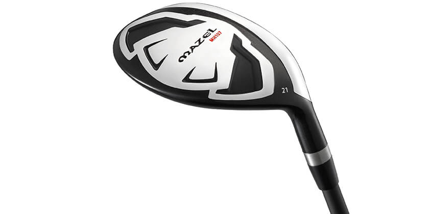 mazel golf hybrid silver low deep center of gravity