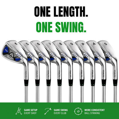 MAZEL Single Length Iron Set (4-SW)