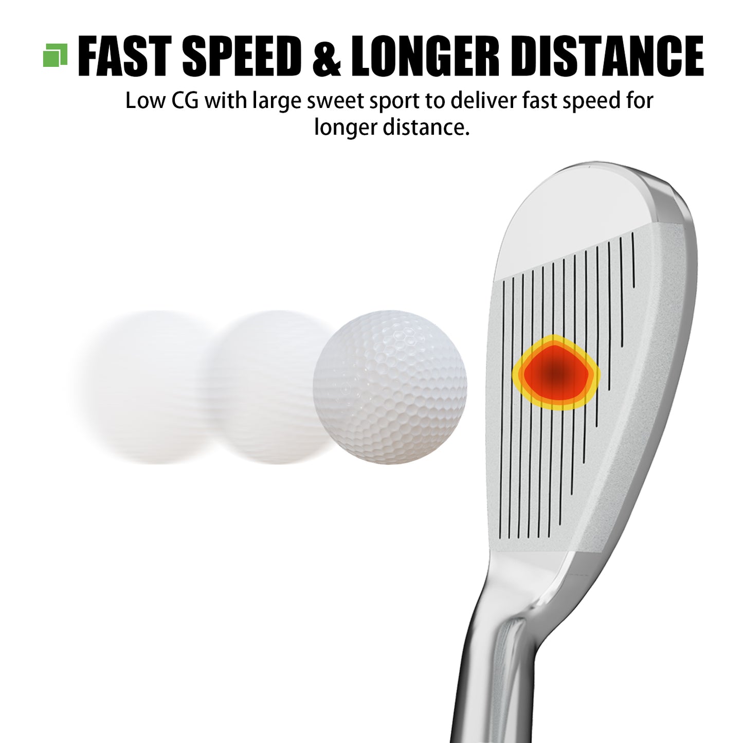 Single Length Iron Set for More Consistent Shots