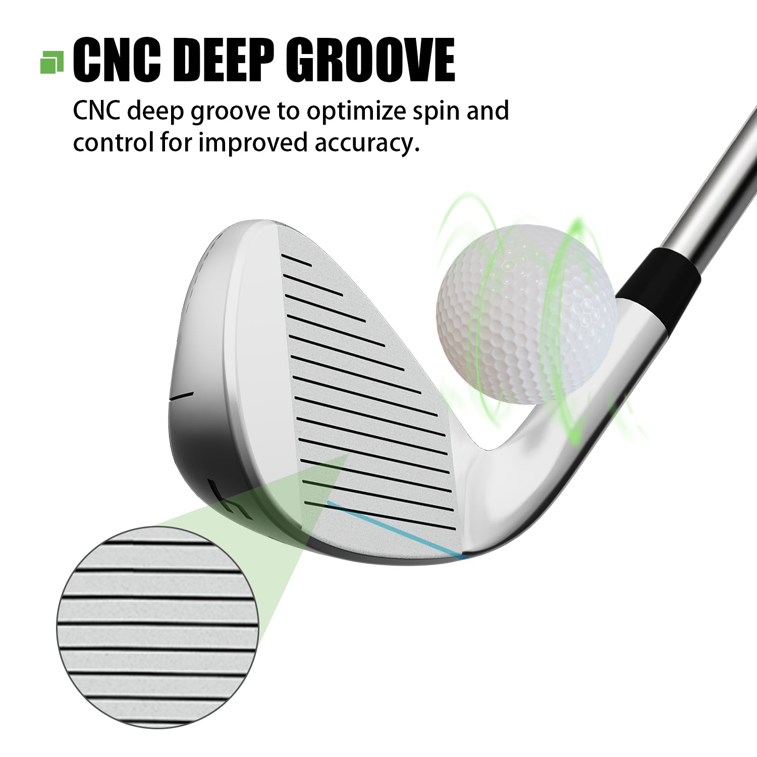 MAZEL Single Length Golf Irons Set 4-SW for Mid & High Handicap