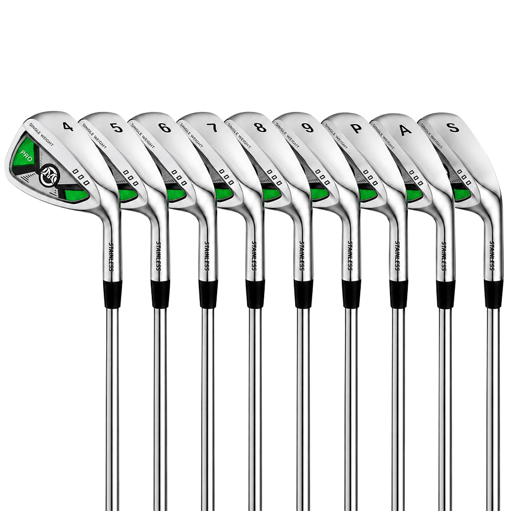 same length iron set mazel golf green