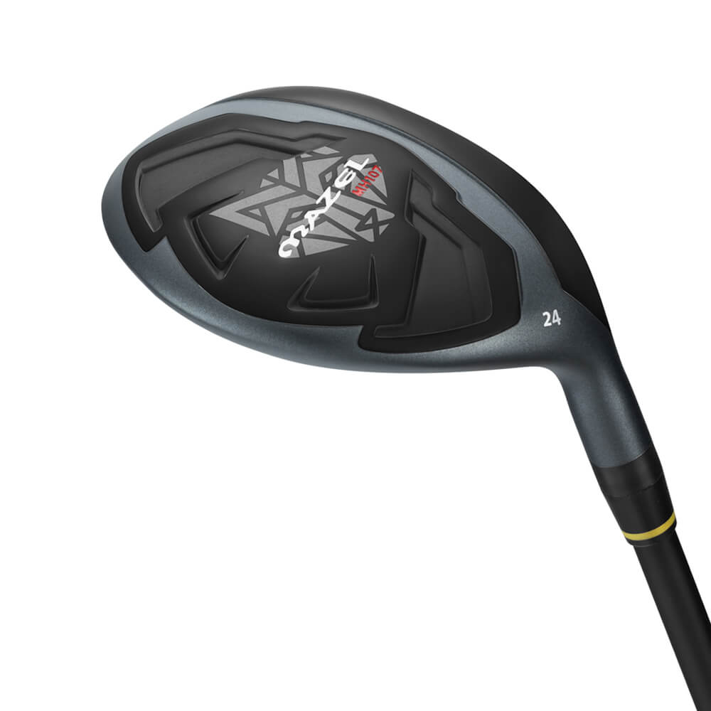 MAZEL Golf Hybrid Rescue Club 24degree black 01