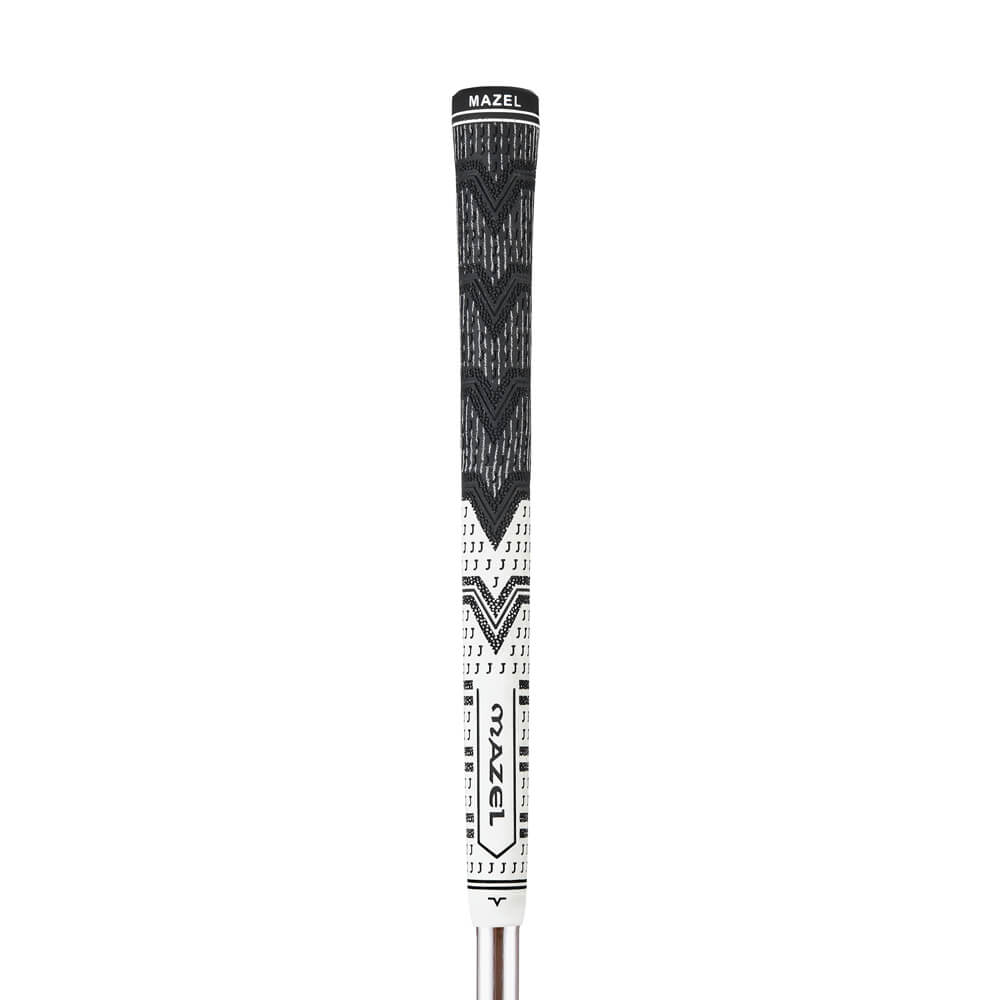 MAZEL Rubber Golf Grips Set black white 1