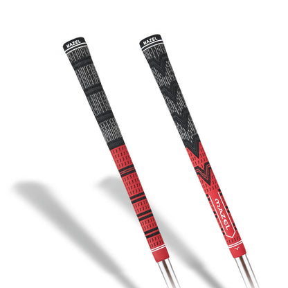 MAZEL Rubber Golf Grips Set red 2