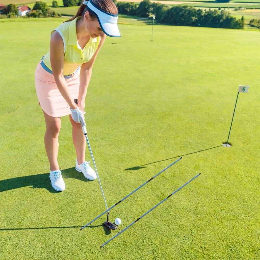 MAZEL Golf Alignment Sticks blue 03