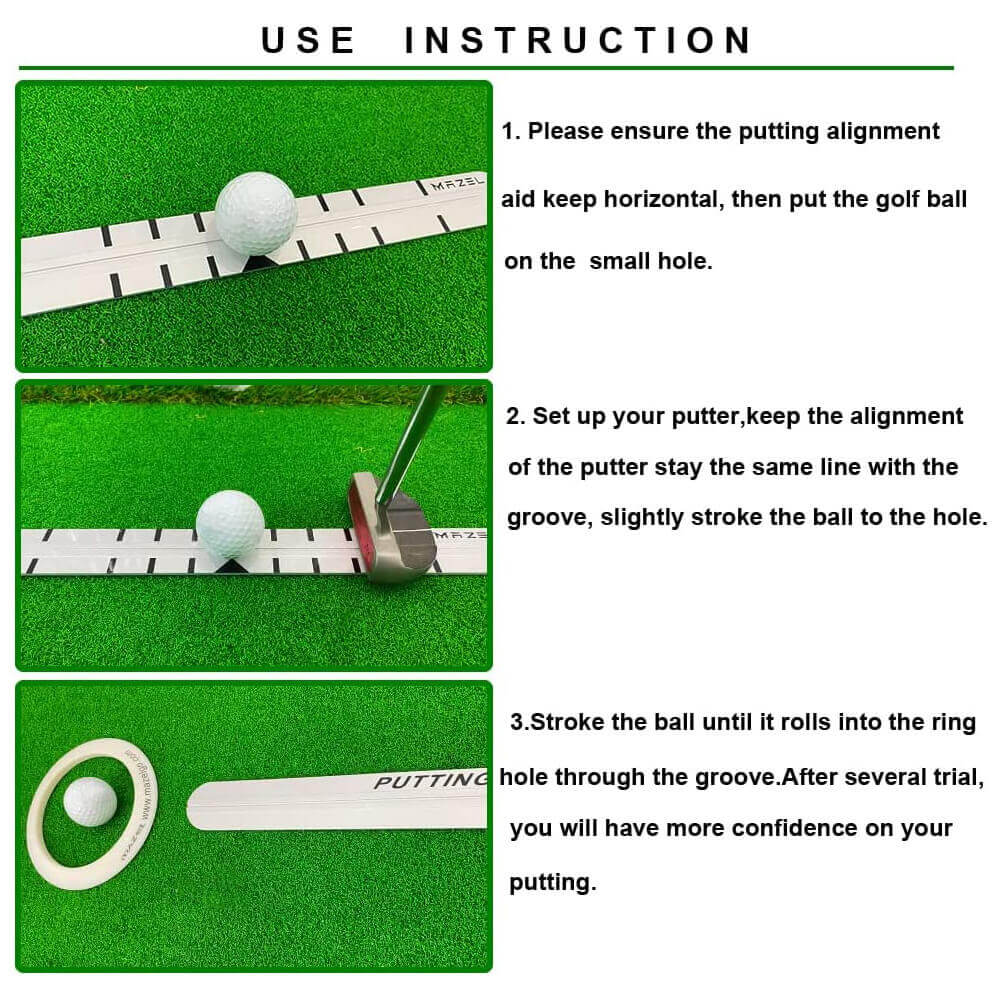 Golf Putting Alignment Rail – MAZEL GOLF