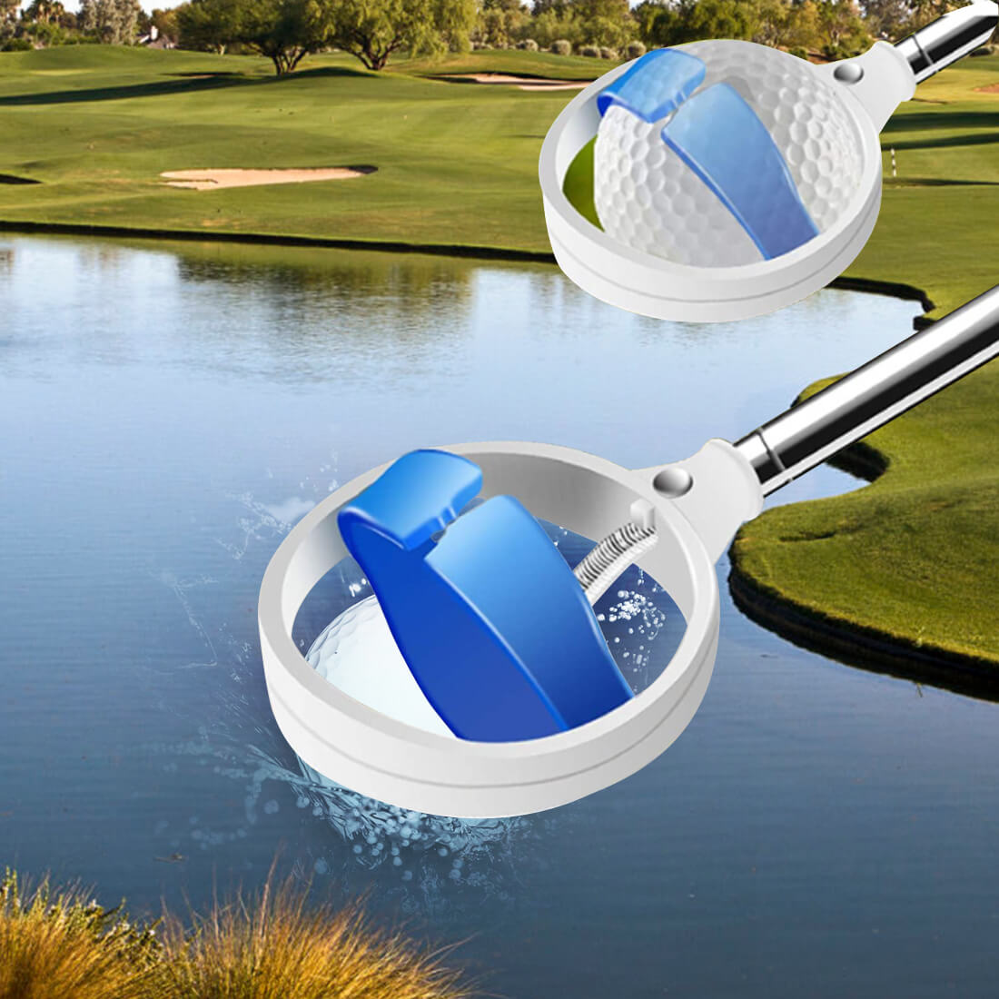 Mazel golf ball water retrievers yellow blue 04