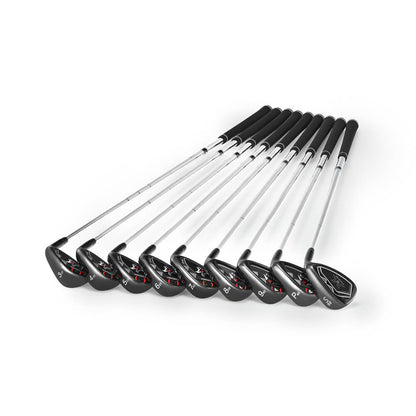MAZEL Golf Iron Set Right Handed Black 3-S 9p