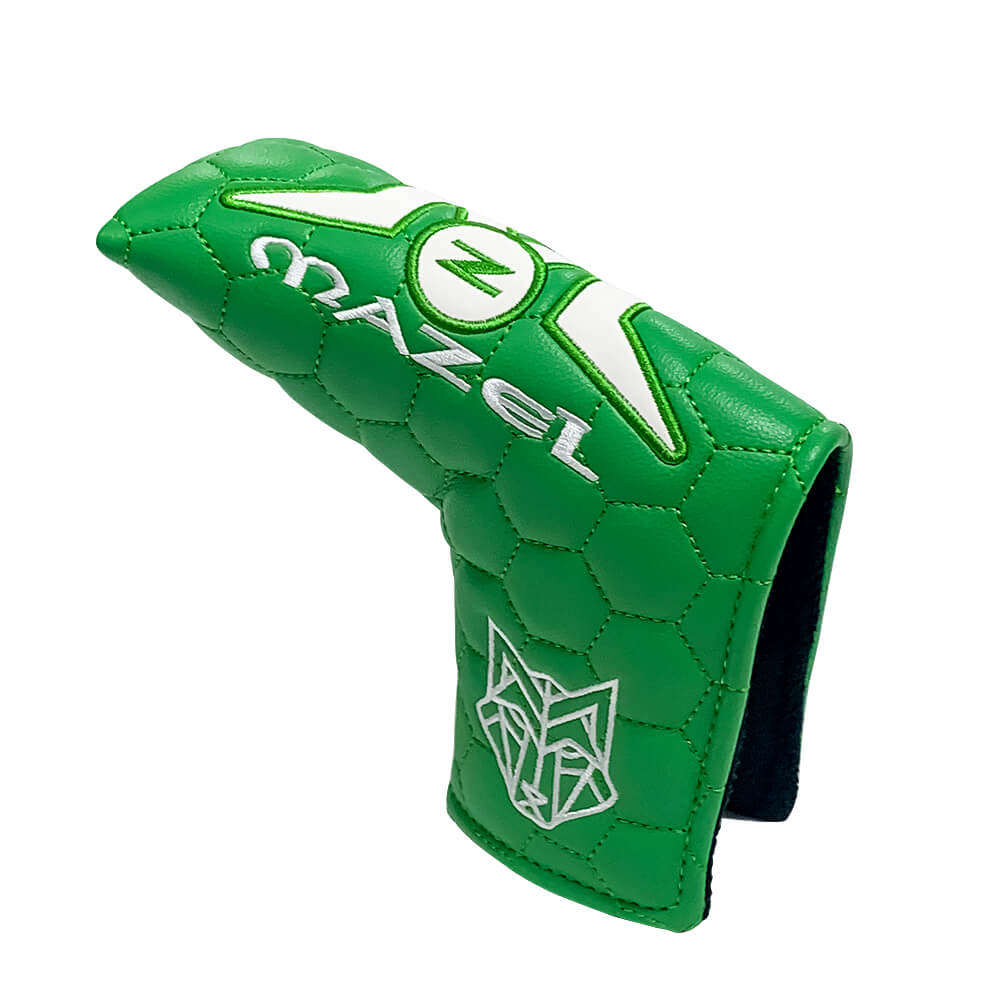 Mazel golf blade putter cover green 1