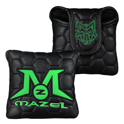 Mazel Golf Mallet Putter Cover-black 1