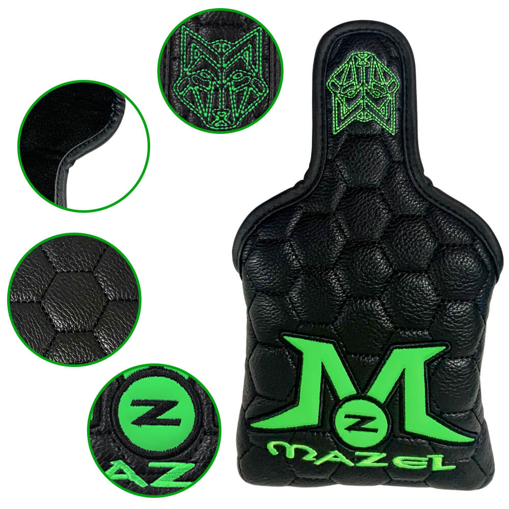 Mazel Golf Mallet Putter Cover-black 2