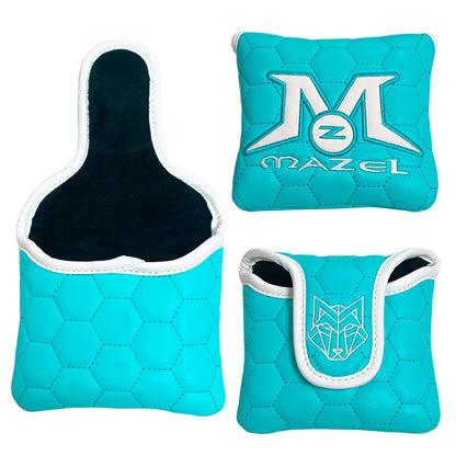 Mazel Golf Mallet Putter Cover-blue 2